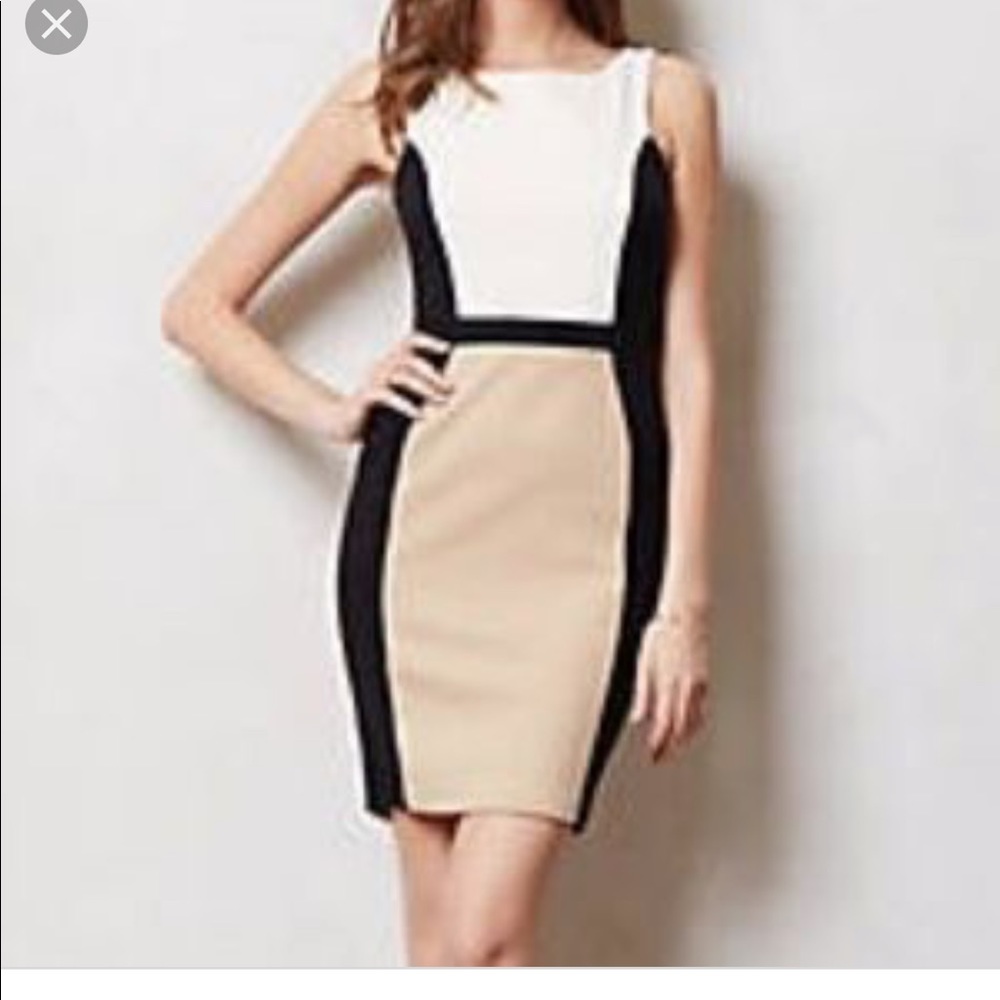 Color block dress by Made in San Francisco